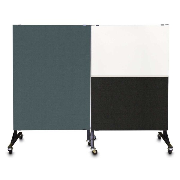 Sliding Door Indoor Enclosed Corkboard, 4